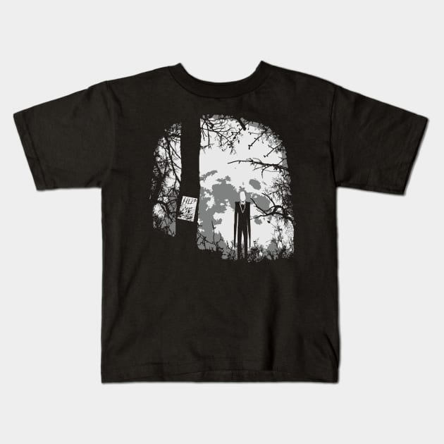 Slender Kids T-Shirt by Enidrea